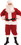 Underwraps UDW-28645STD-C Plush Santa Adult Costume | One Size