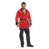 Underwraps Red Smoking Jacket Adult Costume