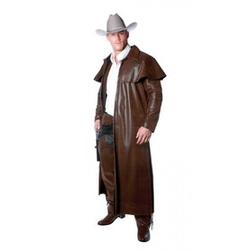 Underwraps Cowboy Adult Costume Duster Coat