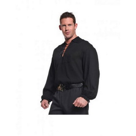 Underwraps Pirate Adult Costume Black Shirt X-Large