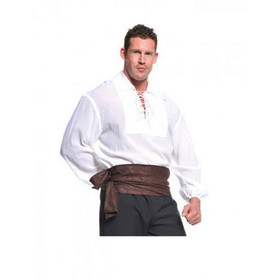 Underwraps Pirate Adult Costume White Shirt X-Large