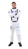 Underwraps White Astronaut Uniform Jumpsuit Costume Teen 14-16