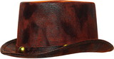 Underwraps UDW-30044-C Brown Steampunk Top Hat Adult Costume Accessory