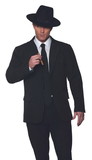 Underwraps Gangster Pin Striped Jacket & Tie Adult Costume