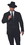 Underwraps Gangster Pin Striped Jacket & Tie Adult Costume