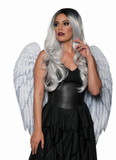 Underwraps UDW-30478OS-C Angel Non-Feather Screen Printed Wings Adult Costume Accessory