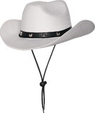 Underwraps UDW-30579OS-C White Cowboy Hat Adult Costume Accessory