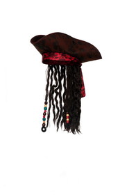 Underwraps UDW-30590OS-C Pirate Hat Adult Costume Accessory