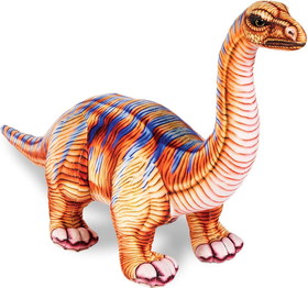 Underwraps UDW-APT54R-C Real Planet Apatosaurus Brown 21.5 Inch Realistic Soft Plush