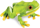 Underwraps UDW-R-HL38-C Real Planet Hyla Frog Green 15 Inch Realistic Soft Plush
