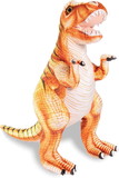 Underwraps UDW-TRS58R-C Real Planet Tyrannosaurus Rex Orange/Brown 23 Inch Realistic Soft Plush