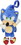 Se7en20 Sonic The Hedgehog 4" Talking Plush Clip On Sonic