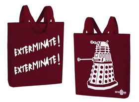 Se7en20 Doctor Who Dalek "Exterminate! Exterminate!" Large Tote Bag
