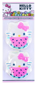 Seven20 UGT-56272-C Hello Kitty with Watermelon 2 Piece Chip Clip Set