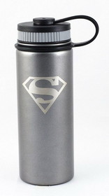Se7en20 DC Superman Logo 18oz Stainless Steel Water Bottle