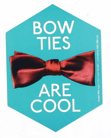 Se7en20 Doctor Who Sticker: Bow Ties Are Cool