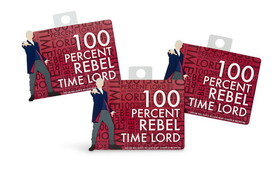 Se7en20 Doctor Who Sticker "100% Rebel Time Lord"