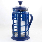 Seven20 UGT-DW10201-C Doctor Who 34oz Tardis French Press | Glass Carafe | Plunger | Filter