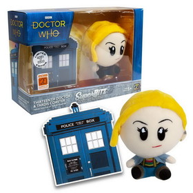 Se7en20 Doctor Who Super Blitz 13th Doctor Plush And Tardis Coaster Set -Limited Edition