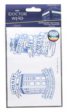 Seven20 UGT-DW14941-C Doctor Who Steampunk TARDIS Temporary Tattoo Sheet