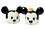 Seven20 Disney Mickey Mouse & Minnie Mouse Salt & Pepper Shaker Set Ceramic Shakers