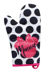 Seven20 UGT-DY10766-C Disney Minnie Mouse Polka Dot Geo Glam Oven Mitt