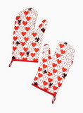 Seven20 UGT-DY12562-C Disney Mickey Mouse Red Heard Series 2 Pack Oven Mitt