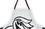 Seven20 Nightmare Before Christmas Zero Apron - Kitchen Accessory - White & Black Ties