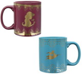 Disney Aladdin Princess Jasmine 11oz Ceramic Mug Set, 2 Pack