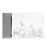 Seven20 UGT-HP11448-C Harry Potter Hogwarts Grey & Gold Ceramic Serving Platter