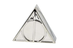 Seven20 UGT-HP13983-C Harry Potter Deathly Hallows Symbol Silver Storage Box | 7.5 x 6.5 Inches
