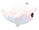 Se7en20 Glitter Galaxy 12-Inch Rainbow Spout Pink Narwhal Collectible Plush
