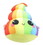 Se7en20 Glitter Galaxy 6-Inch Rainbow Poop Collectible Plush