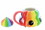 Se7en20 Glitter Galaxy Rainbow Poop Emoji 20oz  Ceramic Coffee Mug w/ Lid