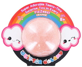 Seven20 UGT-OG12345ORG-C Glitter Galaxy FIZZEEZ Super Adorable Teeny-Tiny Surprise Toy | Orange