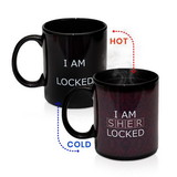 Se7en20 Sherlock 10 oz Ceramic Heat Reveal Mug: 