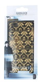 Se7en20 Sherlock Holmes iPhone 5 Hard Snap Case 221B Wallpaper (Cream)
