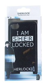 Se7en20 Sherlock Holmes iPhone 4 Hard Snap Case I Am Sher Locked