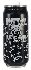 Seven20 UGT-SO12924-C Aggretsuko Metal Head 12oz Insulated Stainless Steel Travel Can