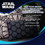 Se7en20 Star Wars White Imperial Symbol 15 x 24 Inch Black Lumbar Outdoor Pillow