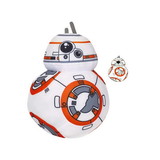 Seven20 UGT-SW15645-C Star Wars BB-8 Stylized 7 Inch Plush With Enamel Pin