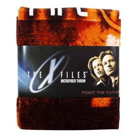Se7en20 X Files Merchandise X-Files Logo Lightweight Fleece Blanket 50 x 60 Inches