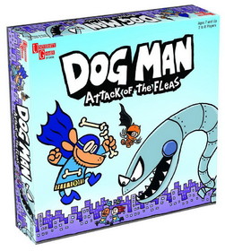 University Games UNG-07010-C Dog Man Attack of the Fleas Board Game For 2-6 Players