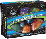 University Games UNG-19862-C Great Explorations Glowing 3D Solar System, 240 Pieces