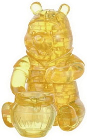 University Games UNG-30984-C Winnie The Pooh 38 Piece 3D Crystal Jigsaw Puzzle