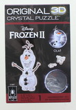 University Games UNG-31067-C Disney Frozen 2 Olaf 39 Piece 3D Crystal Jigsaw Puzzle