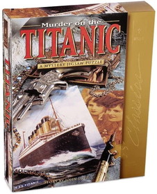 Murder on the Titanic 1000 Piece Classic Mystery Jigsaw Puzzle