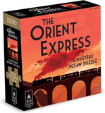 University Games UNG-33122-C The Orient Express 1000 Piece Mystery Jigsaw Puzzle
