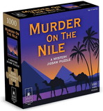 University Games UNG-33123-C Murder On The Nile 1000 Piece Mystery Jigsaw Puzzle