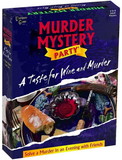 Murder Mystery Adult Party Game, A Taste for Wine and Murder